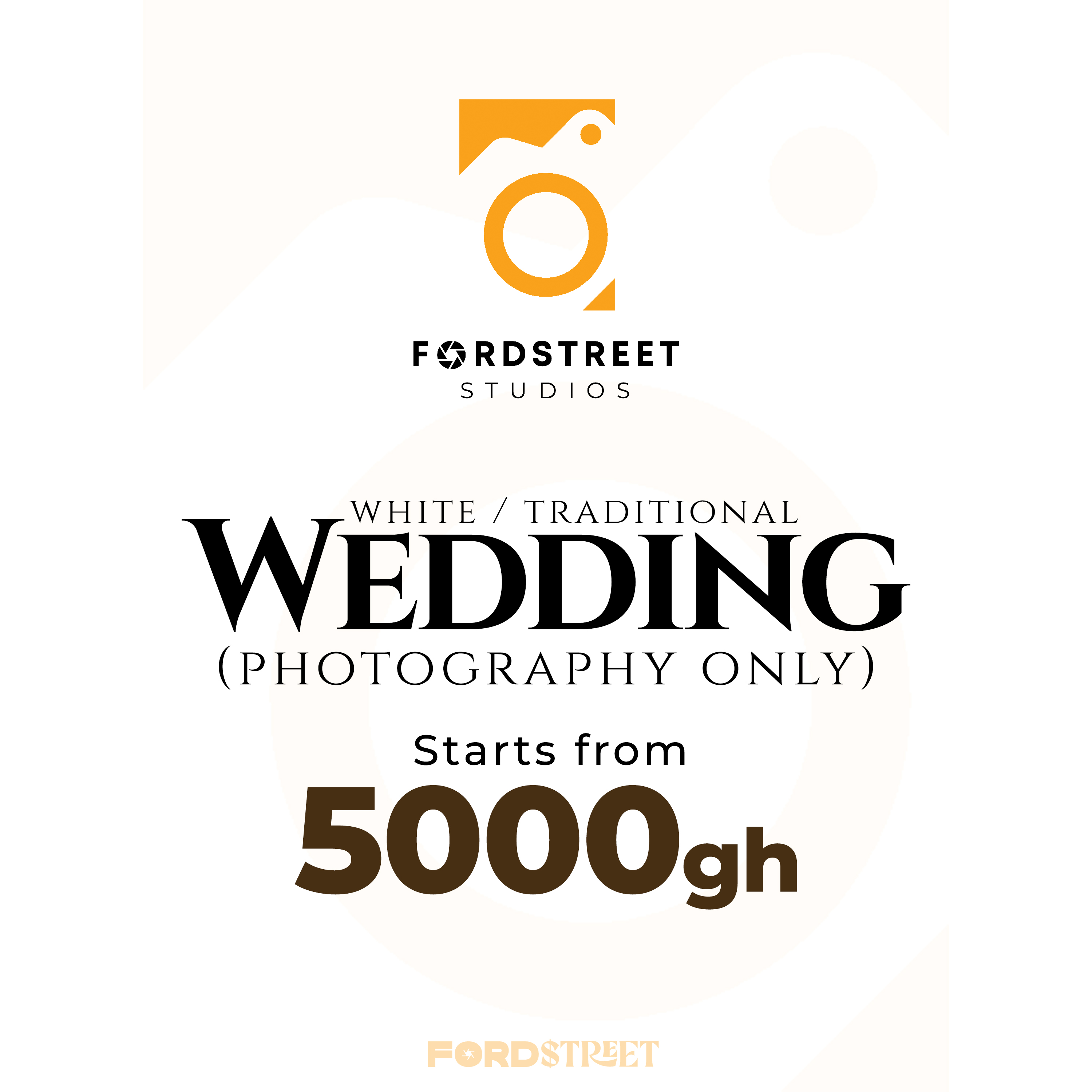 White/Traditional Wedding Photography Only
